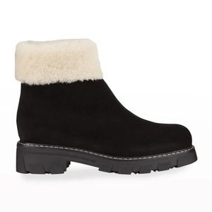 Sale! Suede Shearling Waterproof Booties